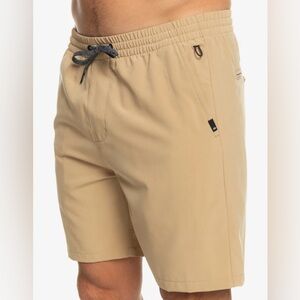 Quicksilver Ocean Elastic Waist 18" Amphibian Shorts Size L